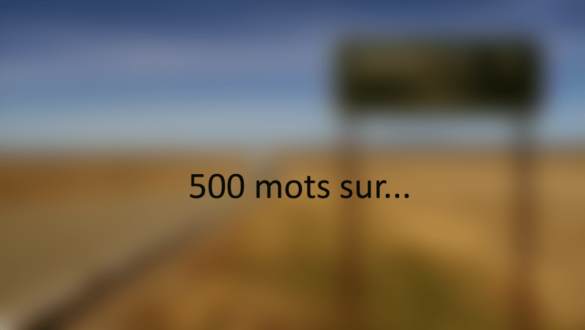 Ce n&rsquo;est pas&nbsp;terminé