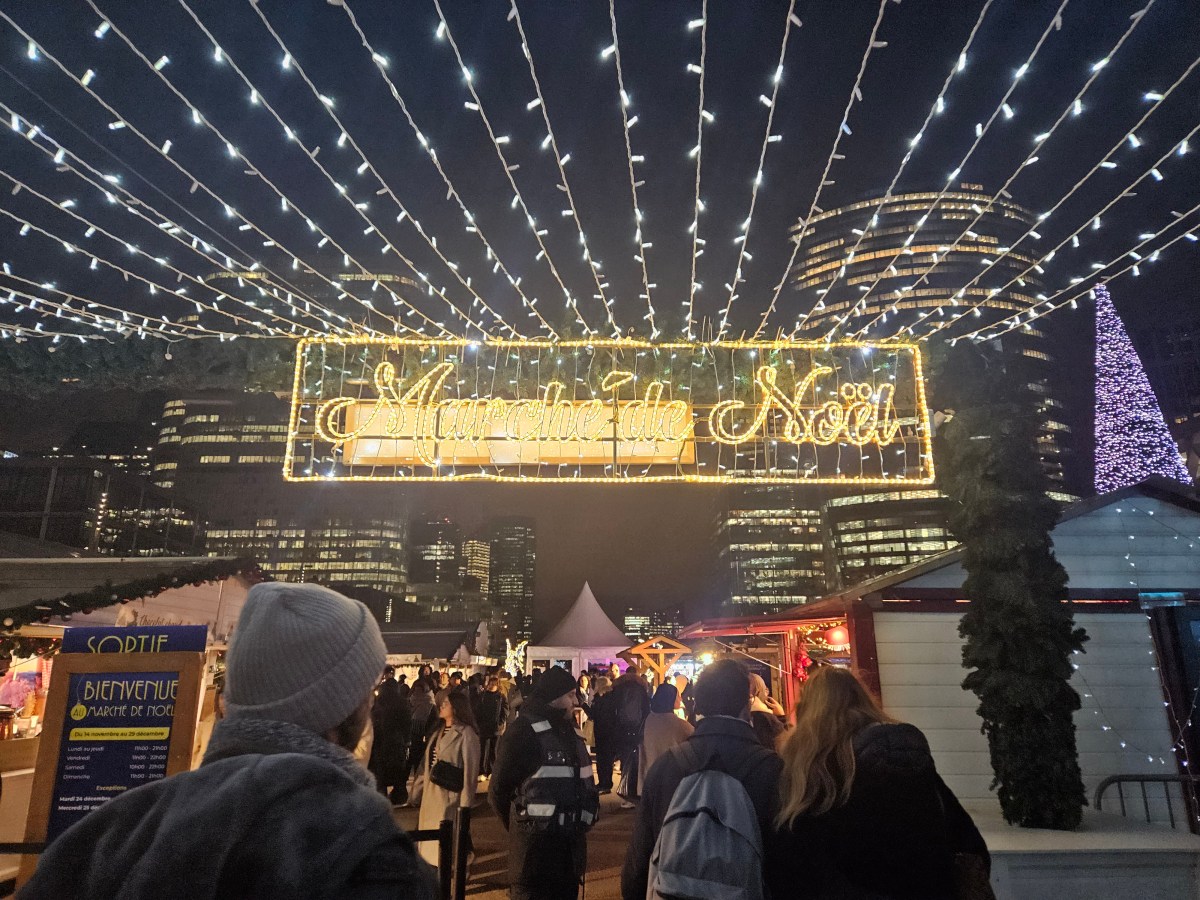 Défi photo : le marché de Noël de la&nbsp;Défense